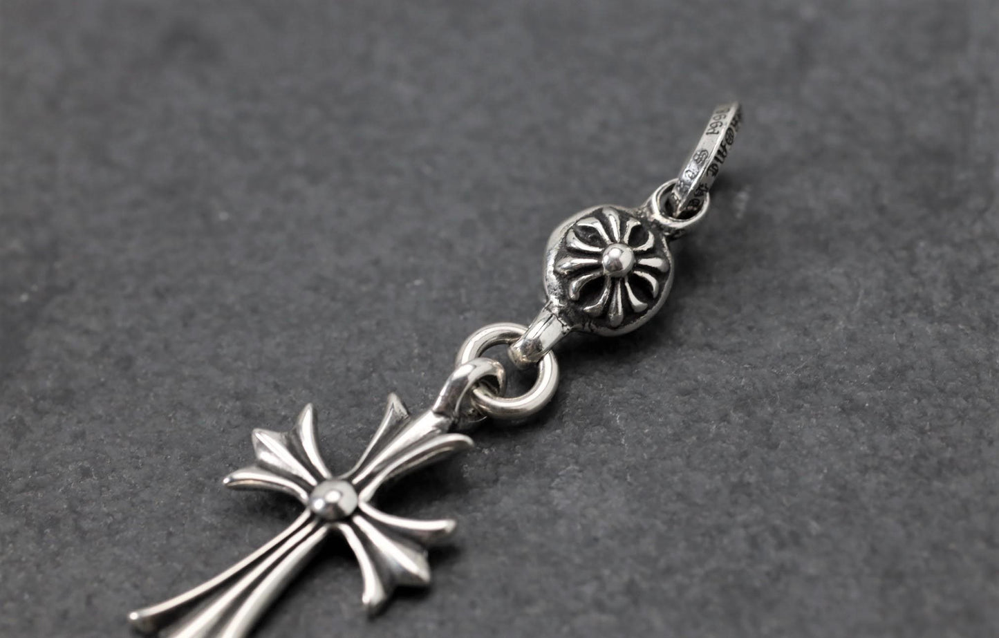 One Ball Cross Pendant