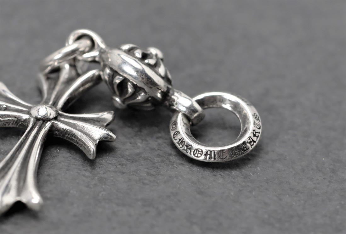 One Ball Cross Pendant