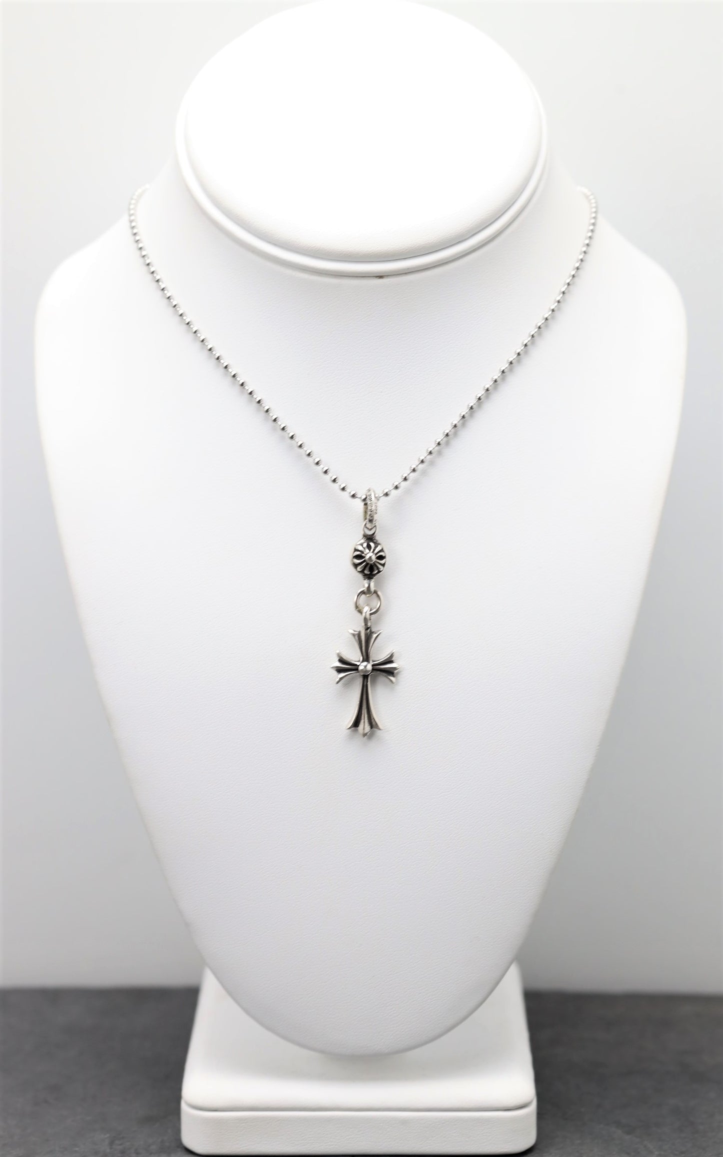 One Ball Cross Pendant