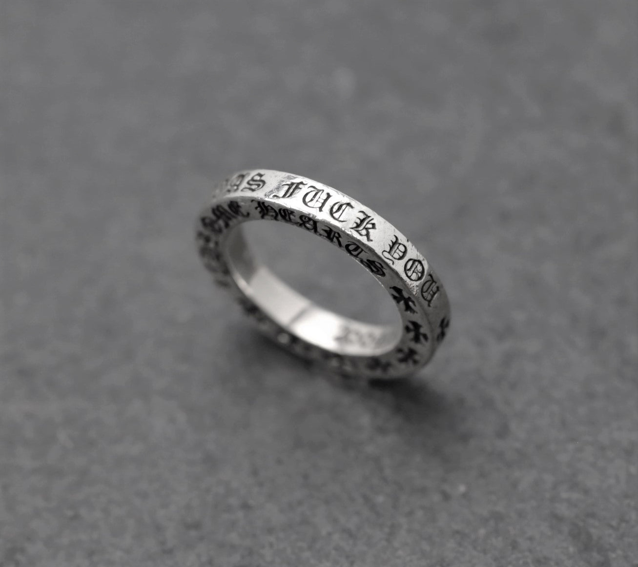 3mm Las Vegas Fuck You Spacer Ring