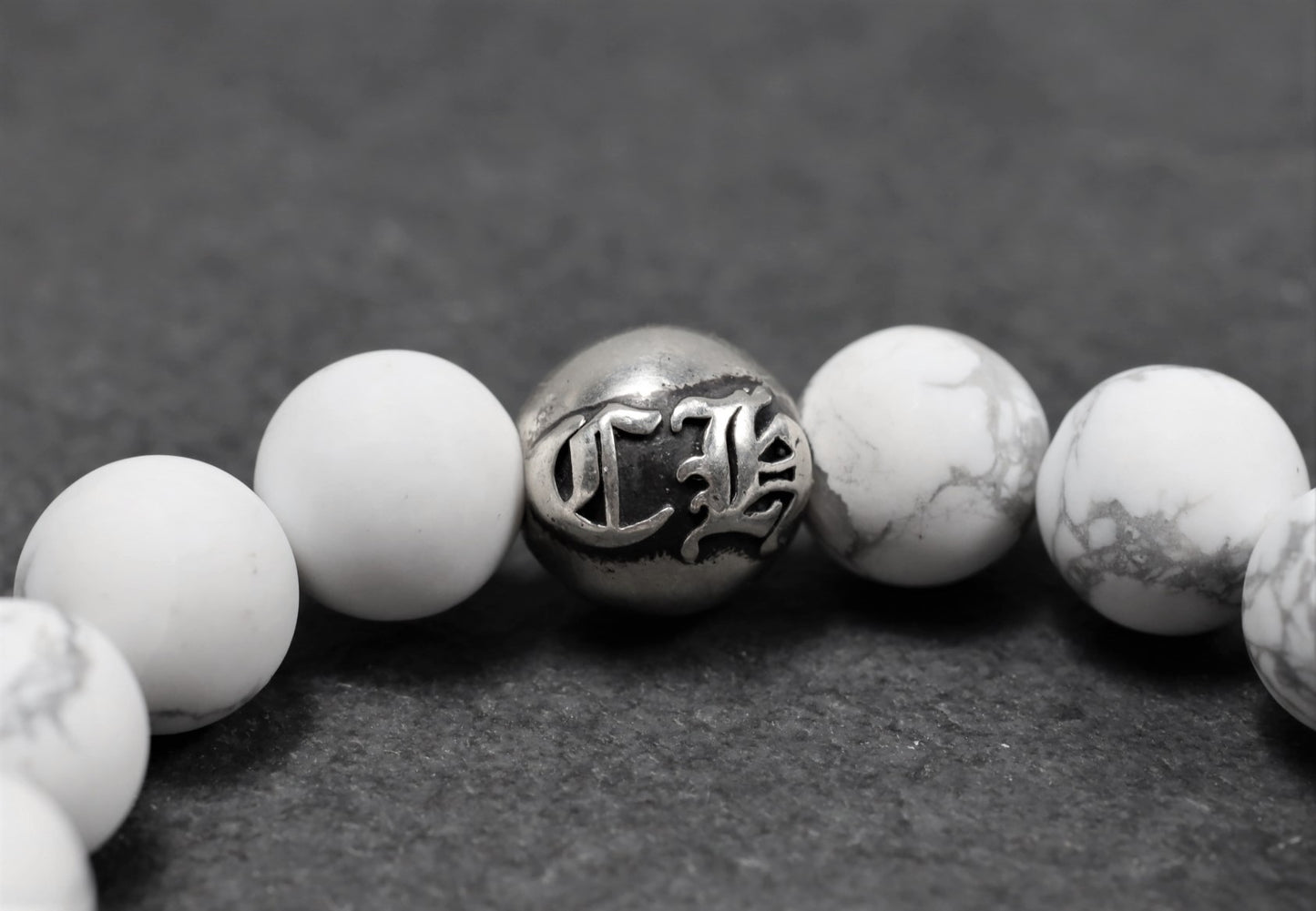 4 Bead Howlite Bracelet