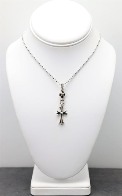 One Ball Cross Pendant