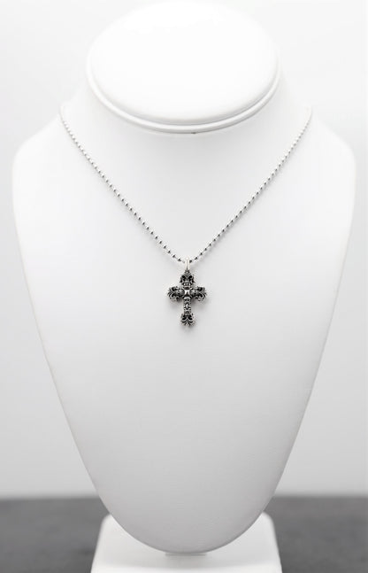 Small Filigree Cross Pendant