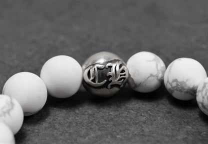 4 Bead Howlite Bracelet