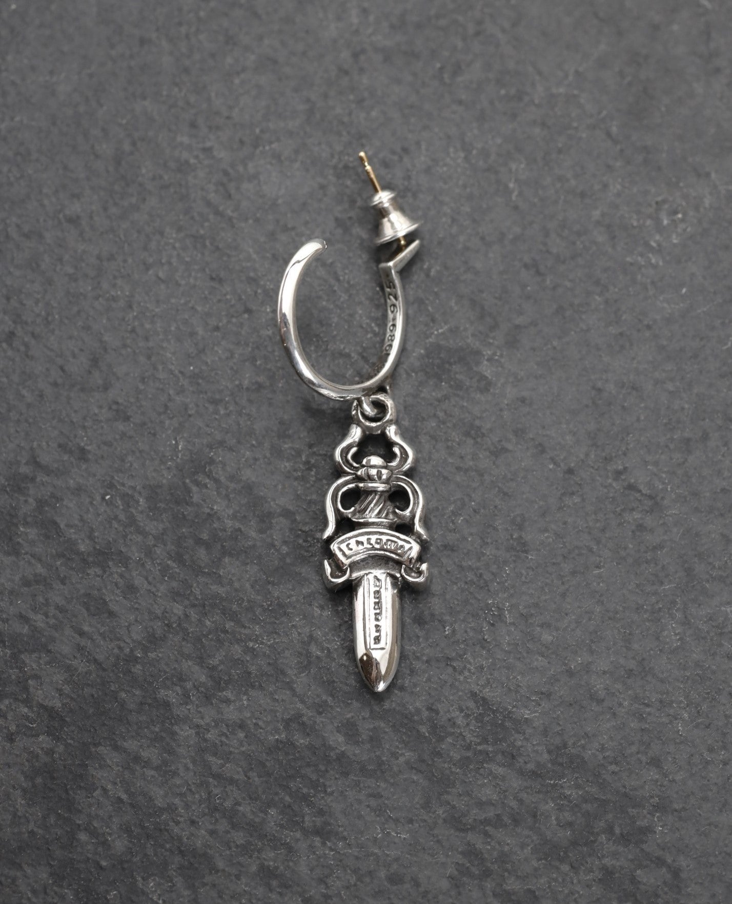 Dagger Hoop Earring